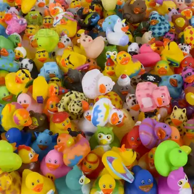 No Brand 2" Rubber Ducky Assortment - 1000 Piece Case for Bulk Sales