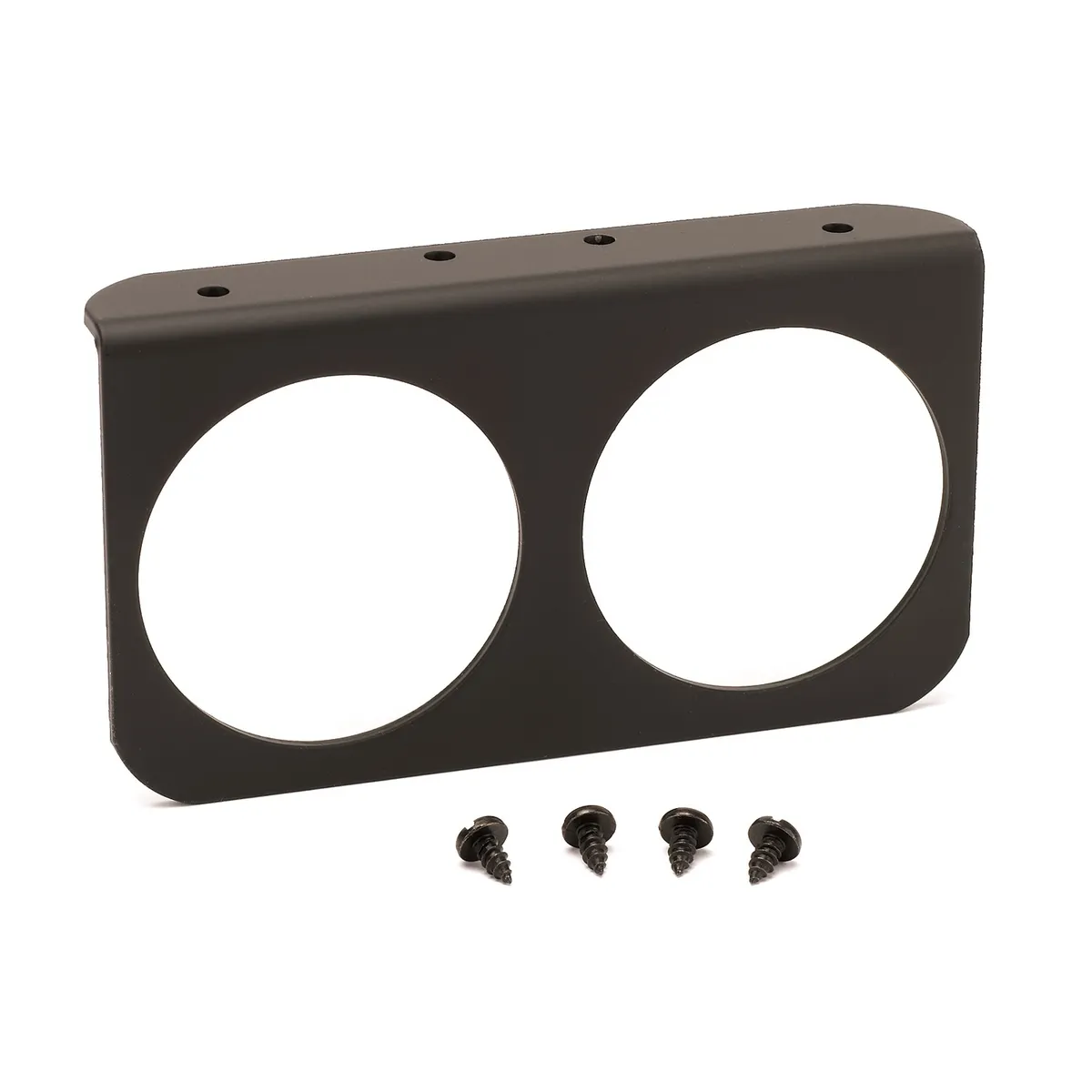 Autometer 3232 Gauge Mounting Panel, Dual, 2 5/8, Black, Aluminum product image