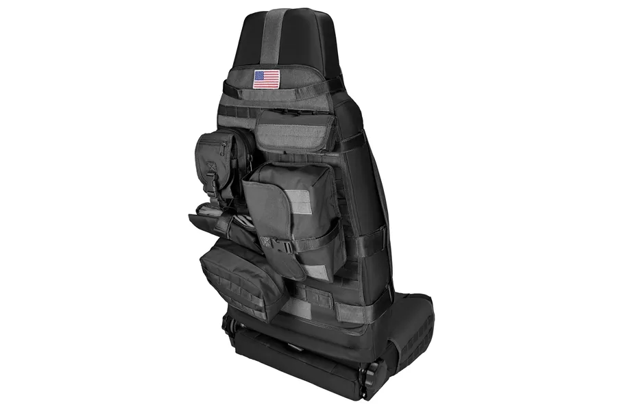Rugged Ridge Rugged Ridge Front Cargo Seat Cover Black - JT/JL/JK/TJ/LJ/YJ/CJ