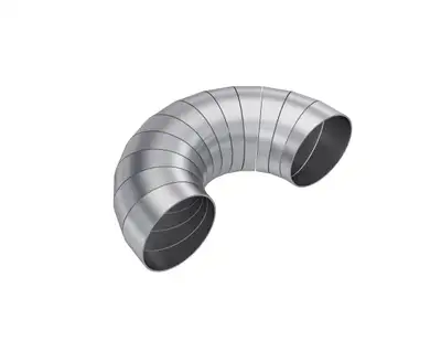 MBRP Exhaust Universal T304 Stainless Steel 3 Inch Diameter 180 Degree Pie Cut Kit MBRP