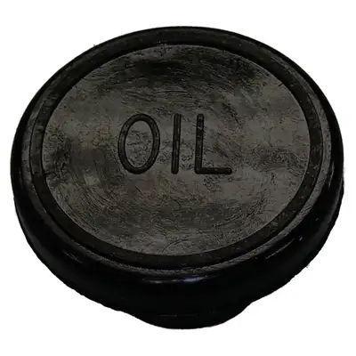 Crown Automotive Jeep Replacement Crown Automotive Jeep Replacement 33001016AL Rubber Oil Filler Cap for Jeep Models w/ RT Off-Road Valve Covers