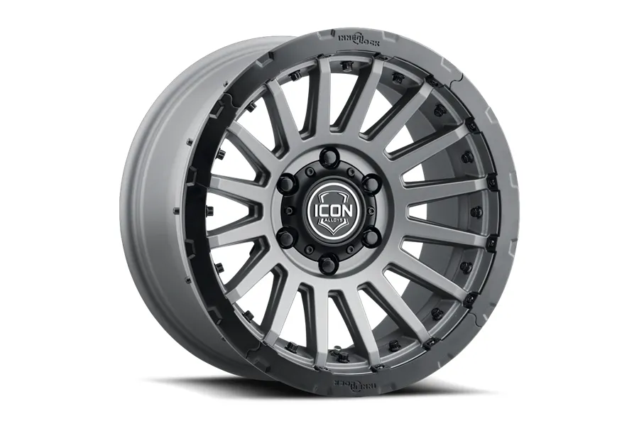 Icon Alloys Recon Pro Charcoal W/ Black Ring 17 X 8.5 / 5 X 5 / 6mm product image