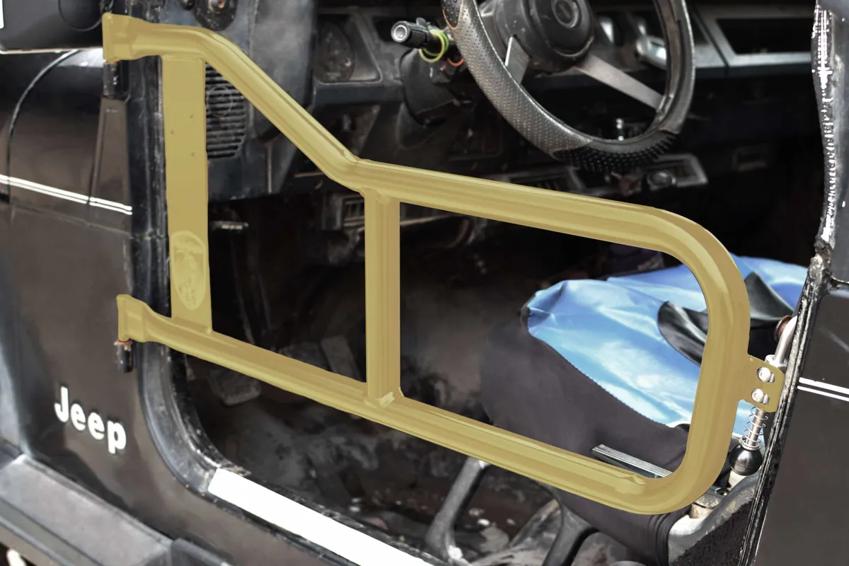 Steinjäger Doors CJ-7 1981-1986 Trail, Tubular Style Military Beige product image