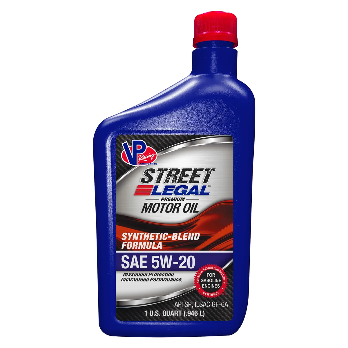 VP Racing Fuels VP3752043 Street Legal Synthetic-Blend Formula 5W-20 (GF-6) Qt product image