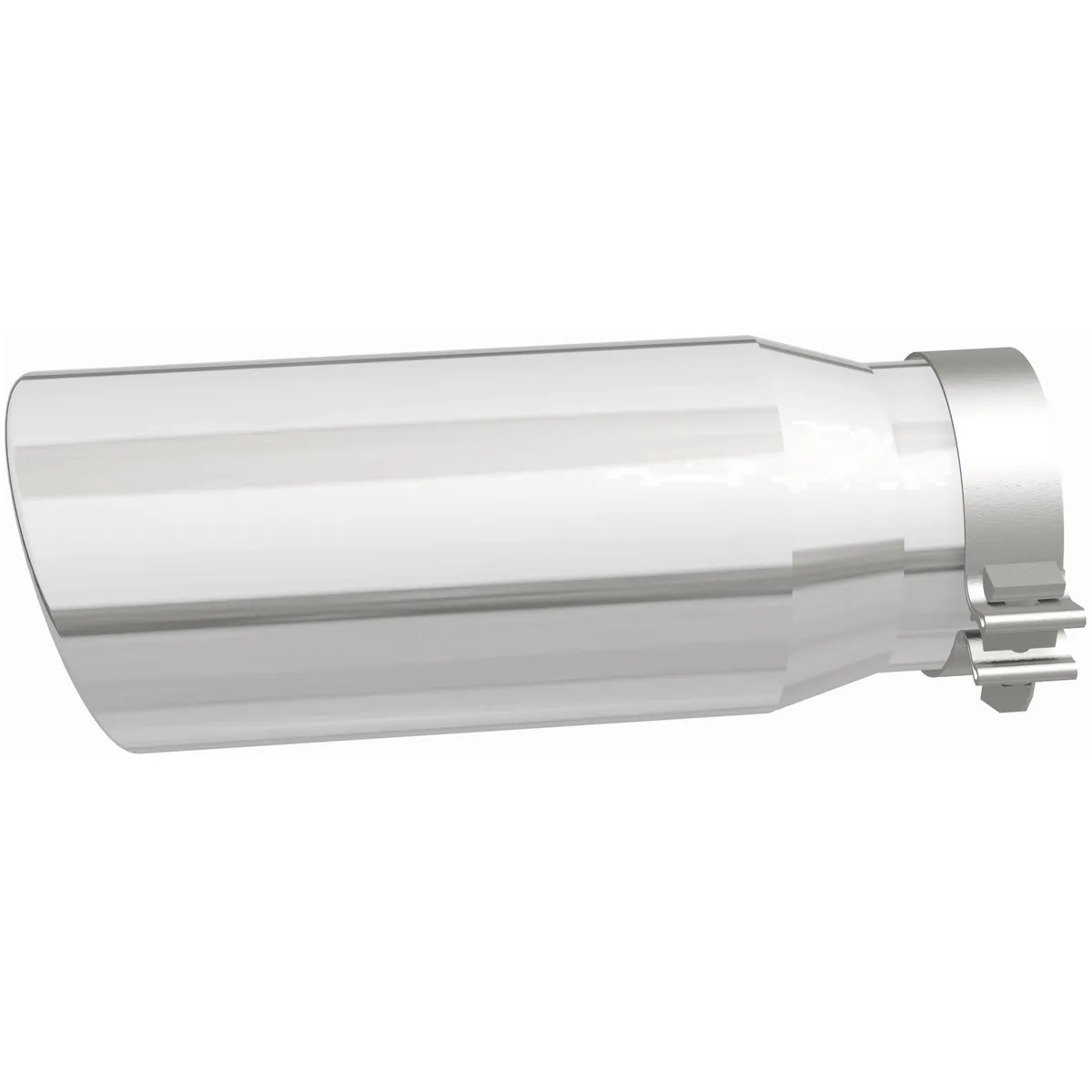 Exhaust Tip 4in Id/5in od 12in Oal ss re W/Clamp ea product image