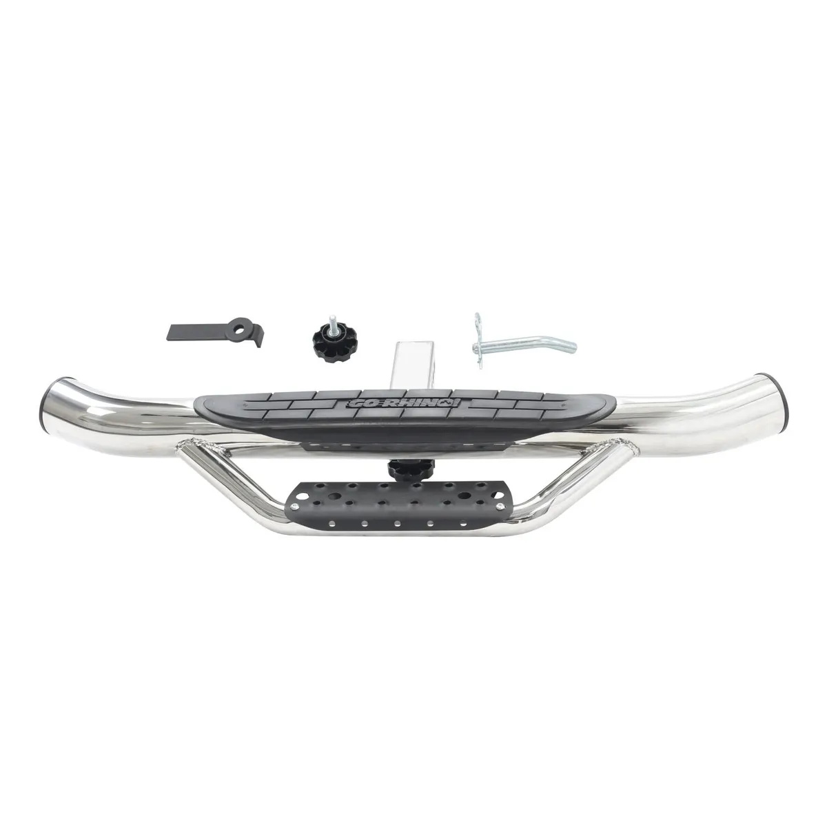 Go Rhino D360PS - Dominator Hitch Step - Polished Stainless Steel product image