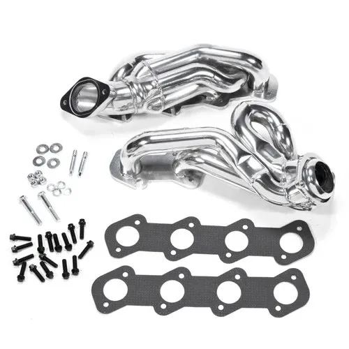 Ford Mustang GT 4.6 1-5/8 Shorty Exhaust Headers Polished Silver Ceramic 96-04 product image