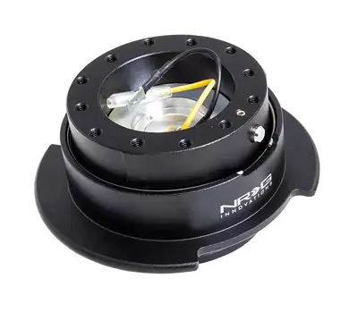 NRG Innovations Steering Quick Release Kit 2.5 Black