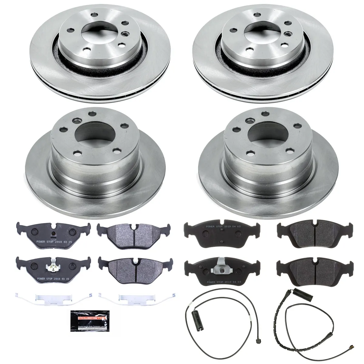 Track Day Spec Kit-Stage 2 Kit For Spec Racing Series/Advanced Track Day Enthusiasts: Rotors And Pads-For Use W/Race Tires product image