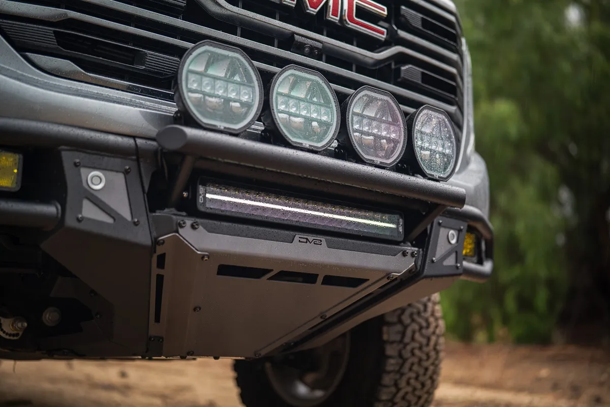 DV8 2022-2025 GMC Sierra 1500 Tube Front Bumper FBGC1-04 product image