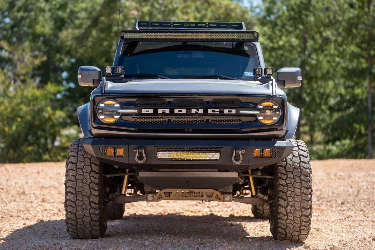 2021-2025 Ford Bronco DV8 Offroad Oe Plus Series Front Bumper V2 product image