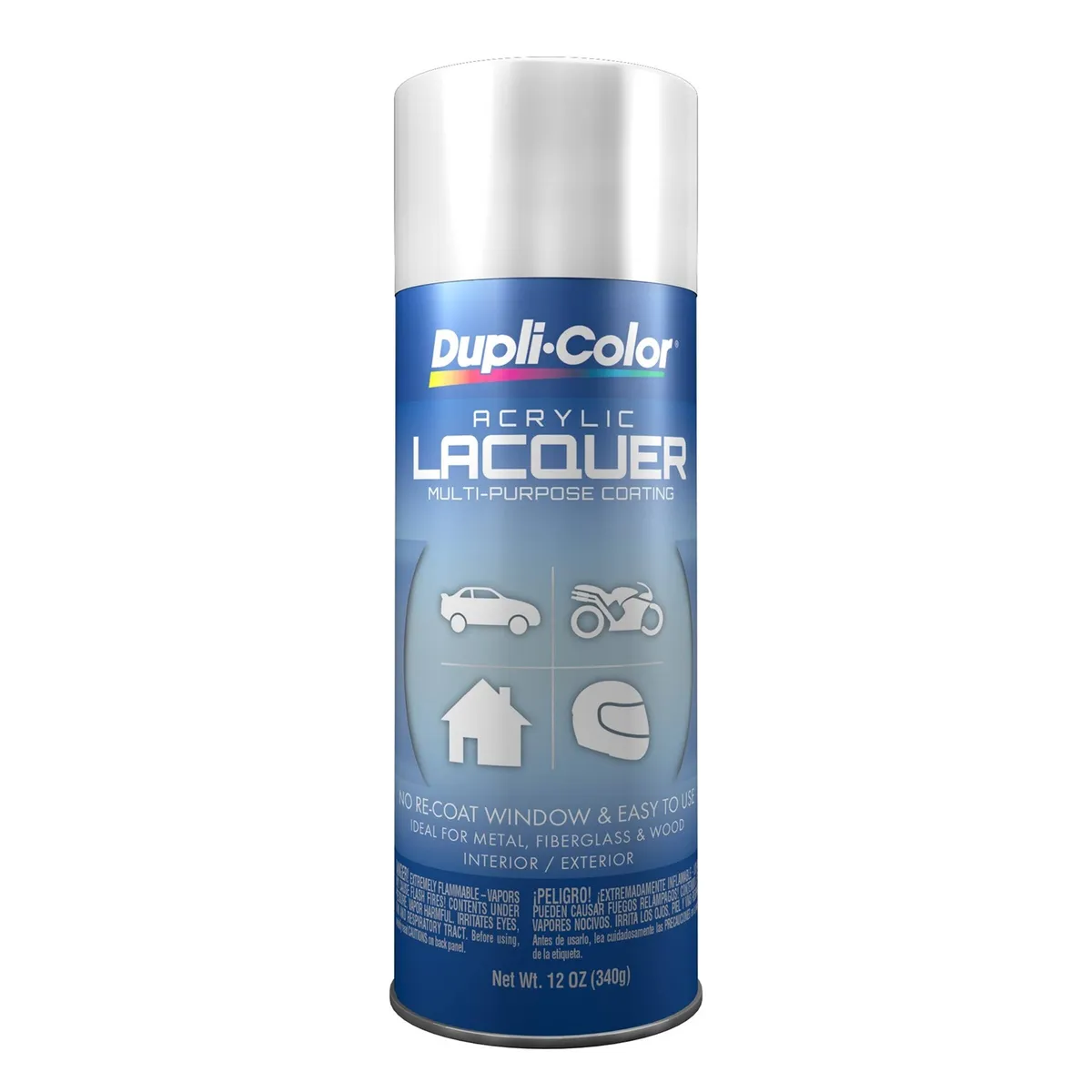 Premium Lacquer; Gloss White; 12 Oz. Aerosol product image