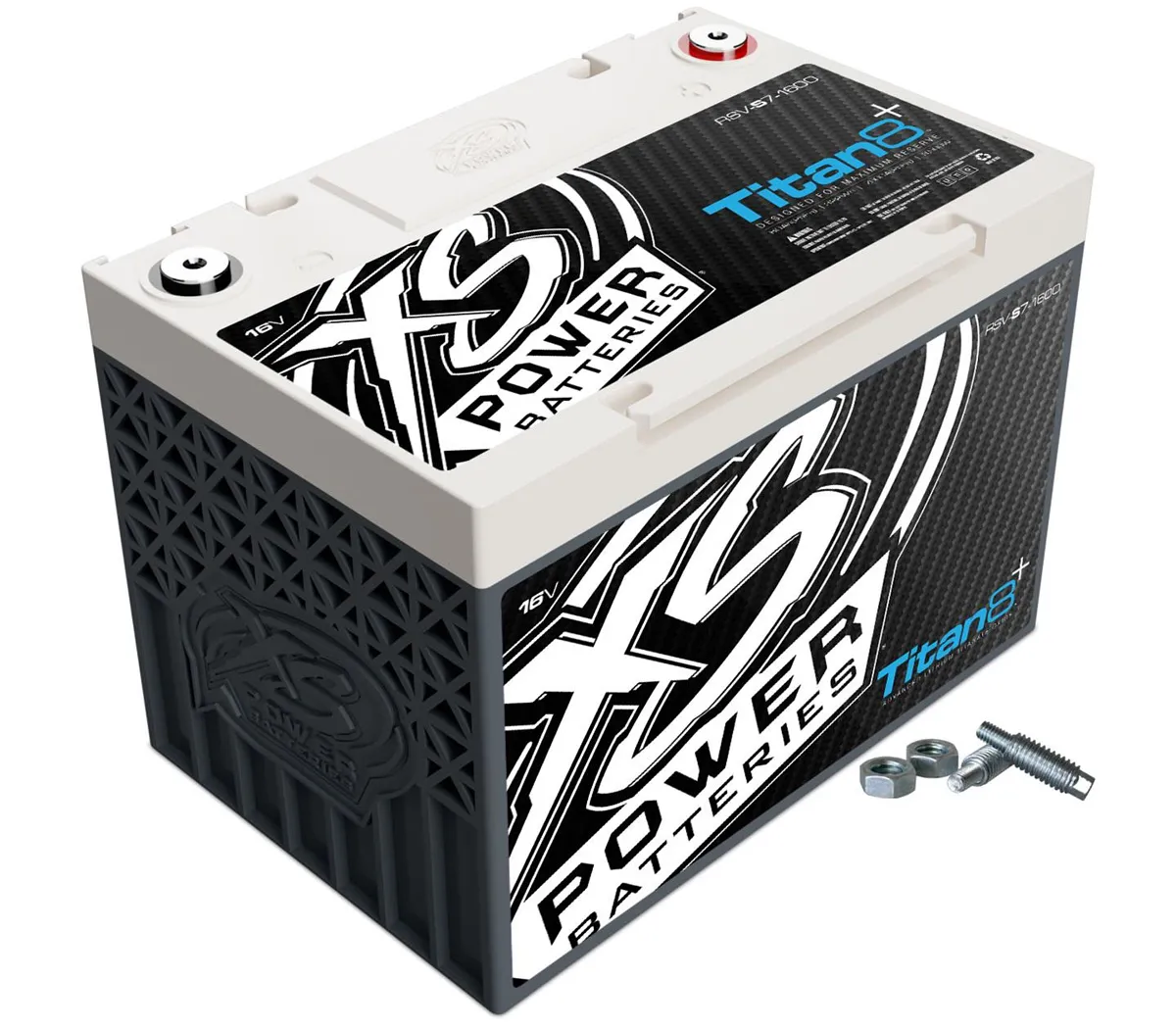 XS Power 16v Lithium Titan 8 Batteries3/8in Stud Terminals Included
