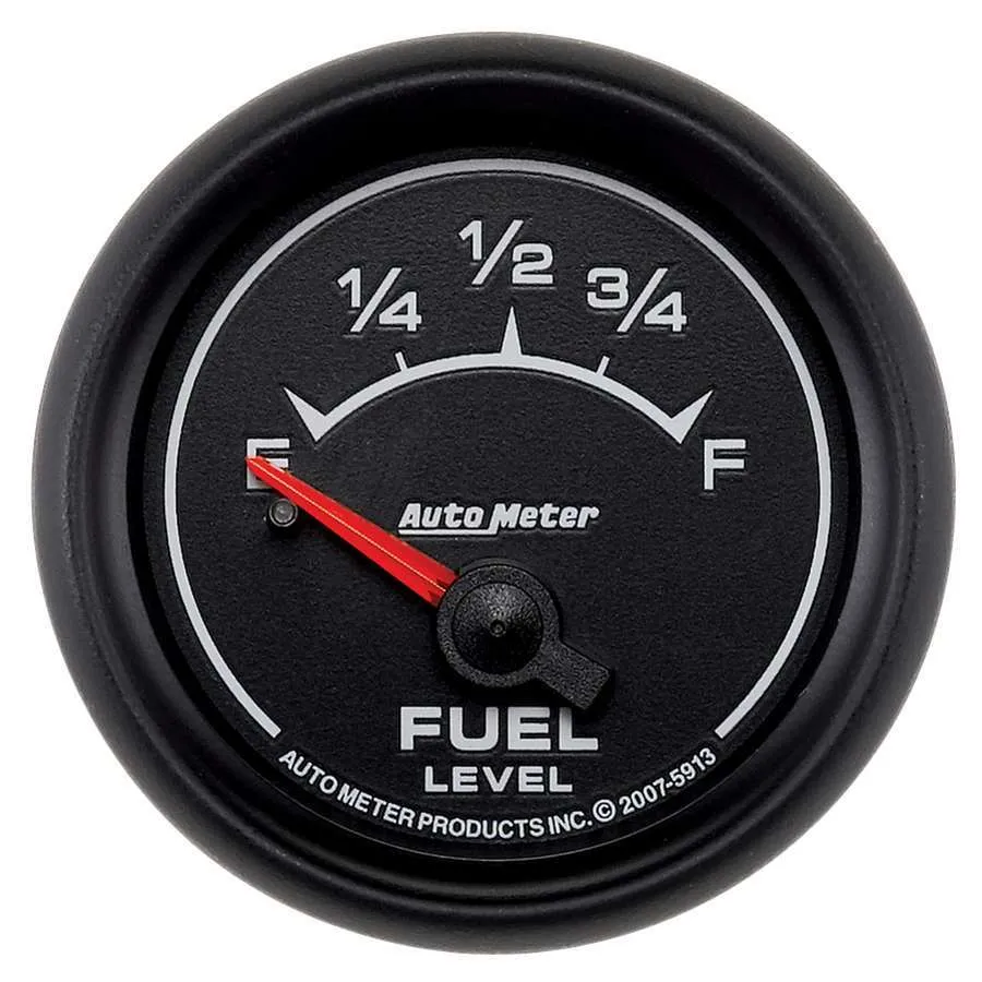 AutoMeter Gauge, Fuel Level, 2 1/16", 0OE to 90OF, Elec, ES