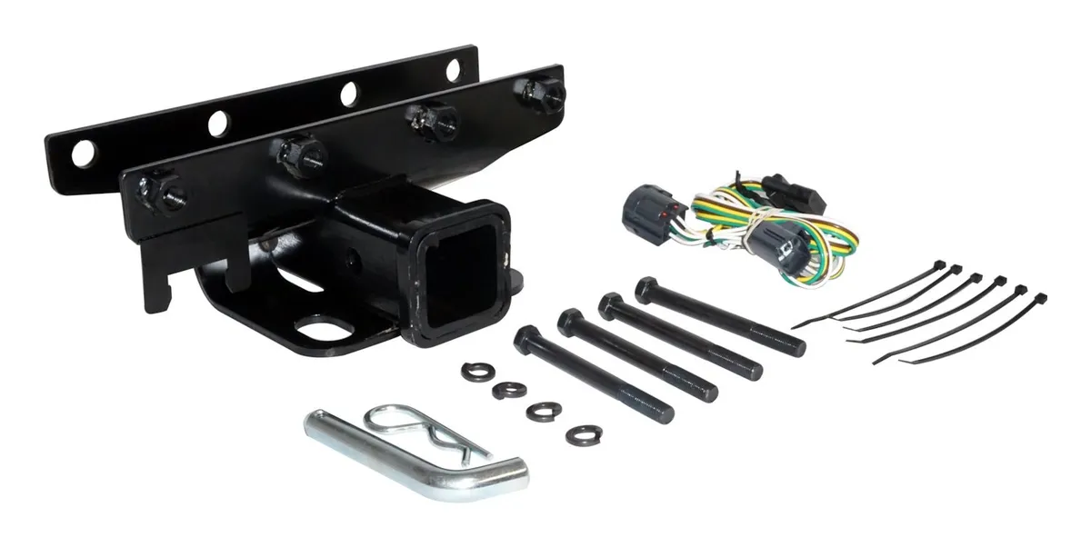Black Trailer Hitch Master Kit Trailer Hitch Master Kit;includes Hitch, Hardware, 4-Pin Harness, And Hitch Pin product image