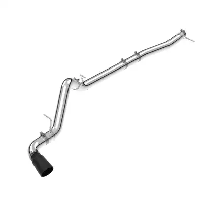 Pacific Performance Engineering 23-25 GM 3.0L Duramax 304 Stainless Steel DPF-Back Performance Exhaust Kit - Single Exit Polished Pipe Black Tip Pacific Performance Engineering