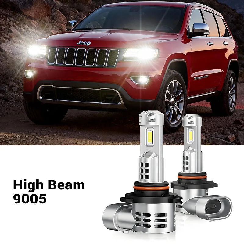 Fit For 2014-2016 Jeep Grand Cherokee H11 9005 LED Headlight Bulbs product image