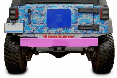 Steinjager Bumpers 2007-2018 Bumper, Rear Cap Style Pinky