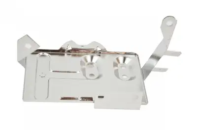 Kentrol Jeep CJ Battery Tray with support arm 76-86 CJ Polished Silver Kentrol