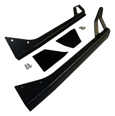Crown Automotive Jeep Replacement LED Light Bar Windshield Bracket Set For 19761995 Cj7 Cj8 & YJ Wrangler