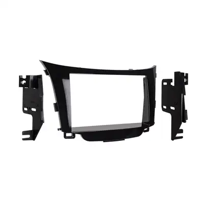 Metra Electronics Custom Fit Mounting Kit; ISO Double DIN Radio Provision; Incl.: Radio Housing Trim Panel/Brackets;