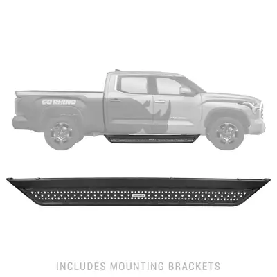 Go Rhino Go Rhino D64439T - Dominator Xtreme DSS SideSteps - Complete Kit: SideStep + Brackets - Textured Black