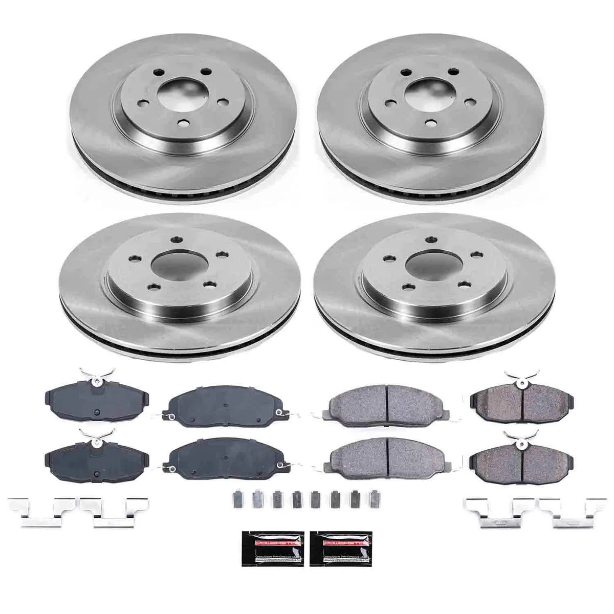 Z17 Direct Replacement Kit: Rotors; Ceramic Pads W/Hardware product image