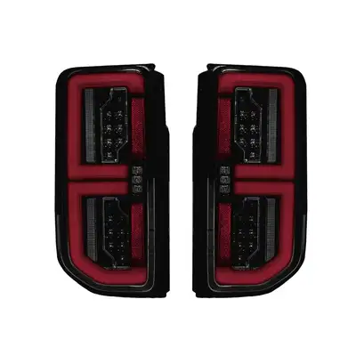 Recon Accessories Ford 21-25 Bronco Tail Lights High-Powered Oled Bar Style Running & LED Brake Lights, Includes Oled Startup Sequence - Multiple Options