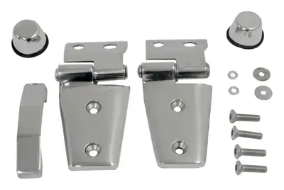 Crown Automotive Jeep Replacement RT Off-Road - Stainless Stainless Hood Kit