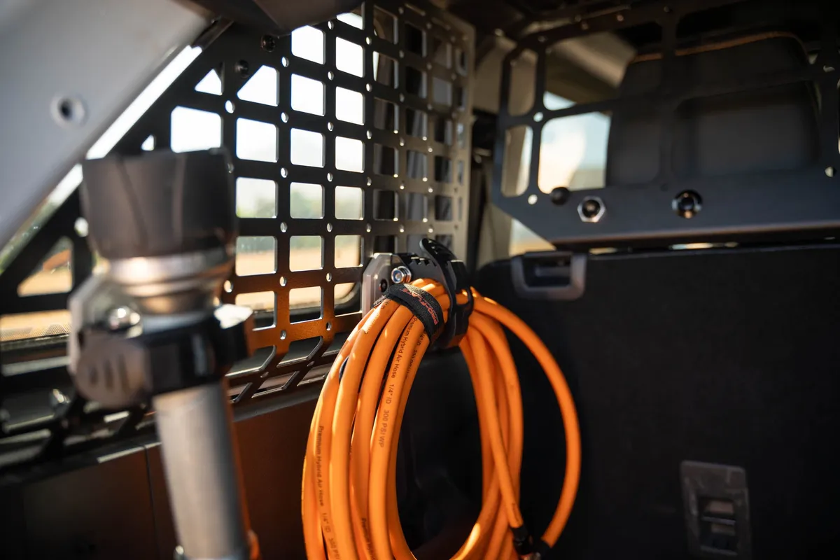 Quick Release Molle Panel Tool Mounts Red For Mollee 1.5x1in product image