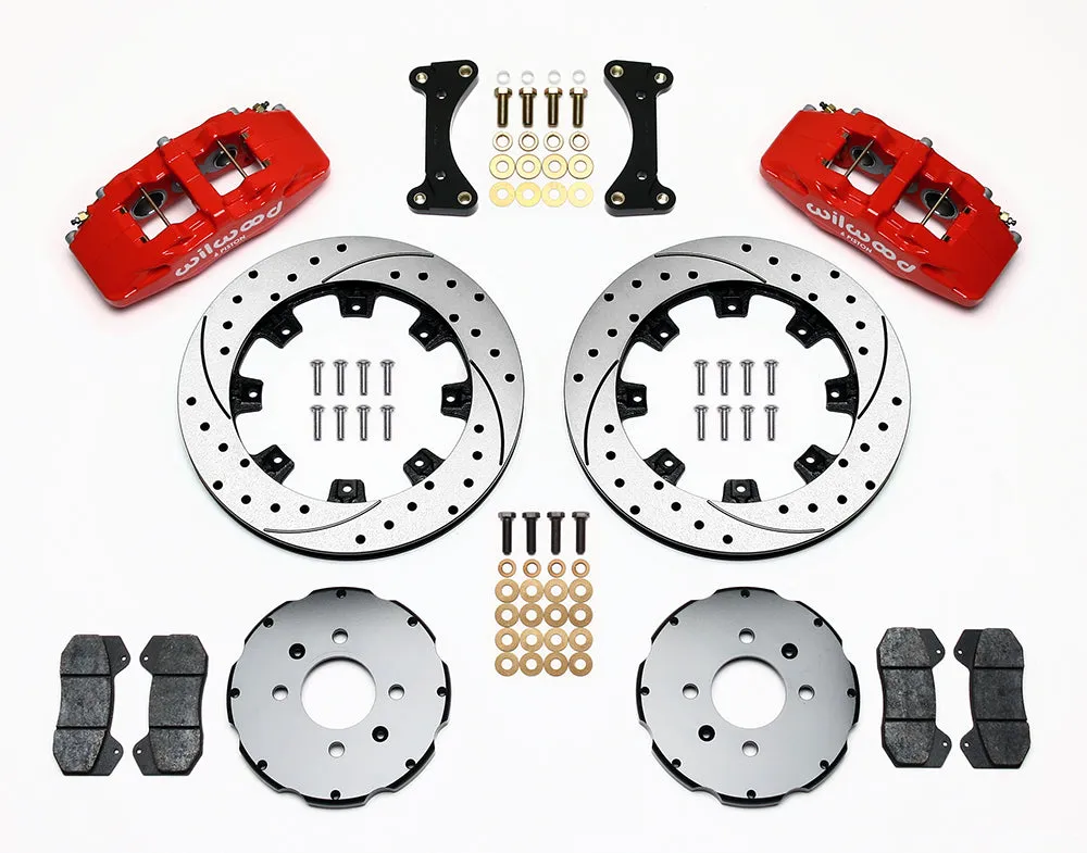 1990 - 2013 Acura, Honda Forged Dynapro 6 Big Brake Front Brake Kit (Hat) - 140-10735 product image