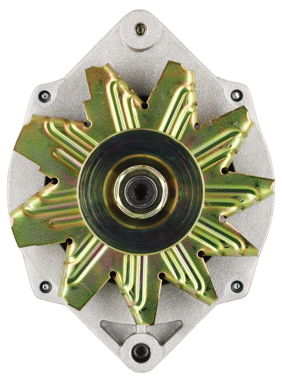 Alternator; 12si; 150 Amp; 100 Idle; 1 Groove V Type Pulley; Natural; product image