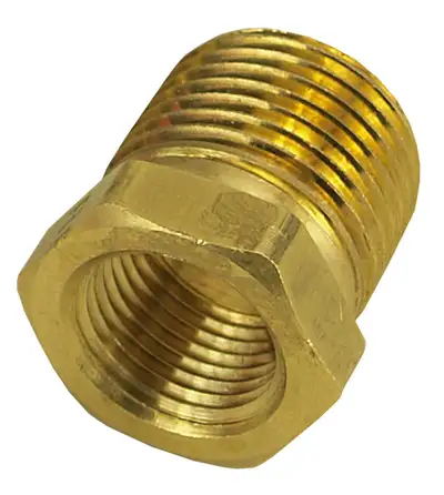 Derale 1/2 NPT Male x 3/8 NPT Female Reducer Bushing, Each