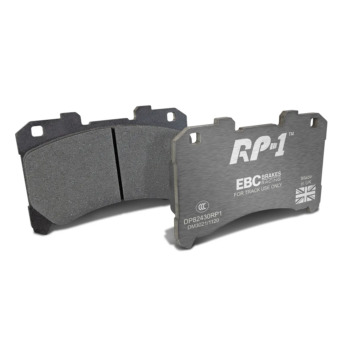 EBC RP-1 Race Brake Pads; Front; Fits Toyota GR Yaris 1.6L Turbo 2020; product image
