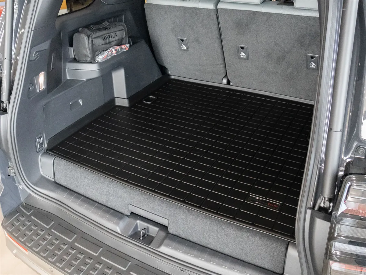 WeatherTech 2025 Toyota 4Runner Hybrid Hybrid only offereed as 5 Passenger configuration Cargo Liners Black product image