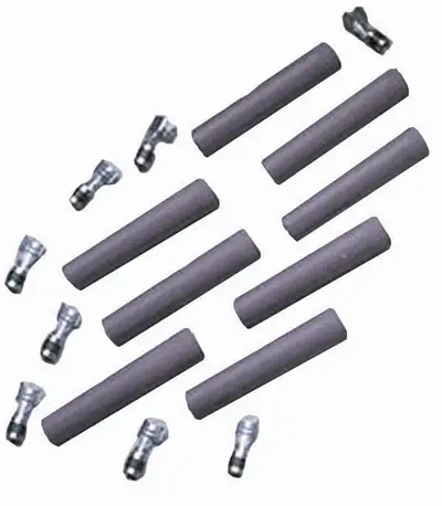 Taylor Cable Taylor Cable 180 Degree Boot/Terminal Kit Gray