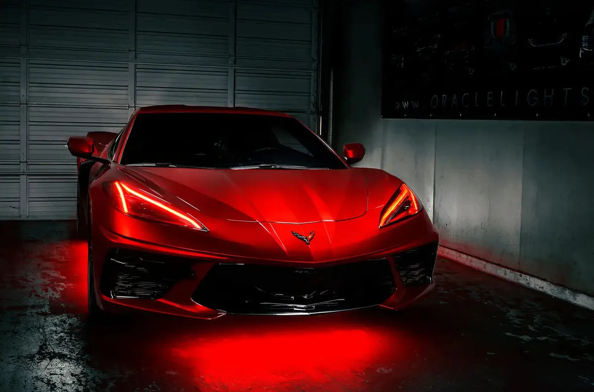 1442-335 - 2020-2021 Chevrolet c8 Corvette Oracle Colorshift Rgb+a LED Headlight DRL Upgrade product image