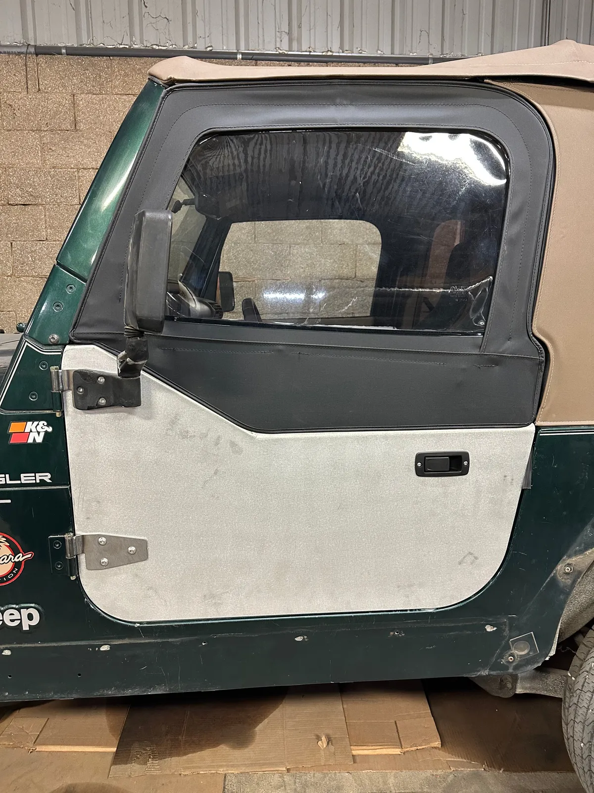 Aluminum Half Door Set (2) for Jeep TJ Wrangler (1997-2006) product image