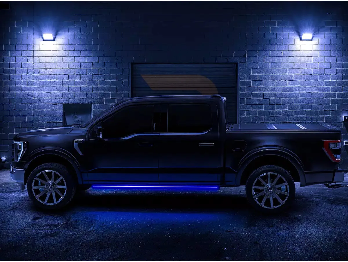 Amp Research 2020 2021 Ford F-250 Super Duty Black Powerstep Vision 96236-01a product image