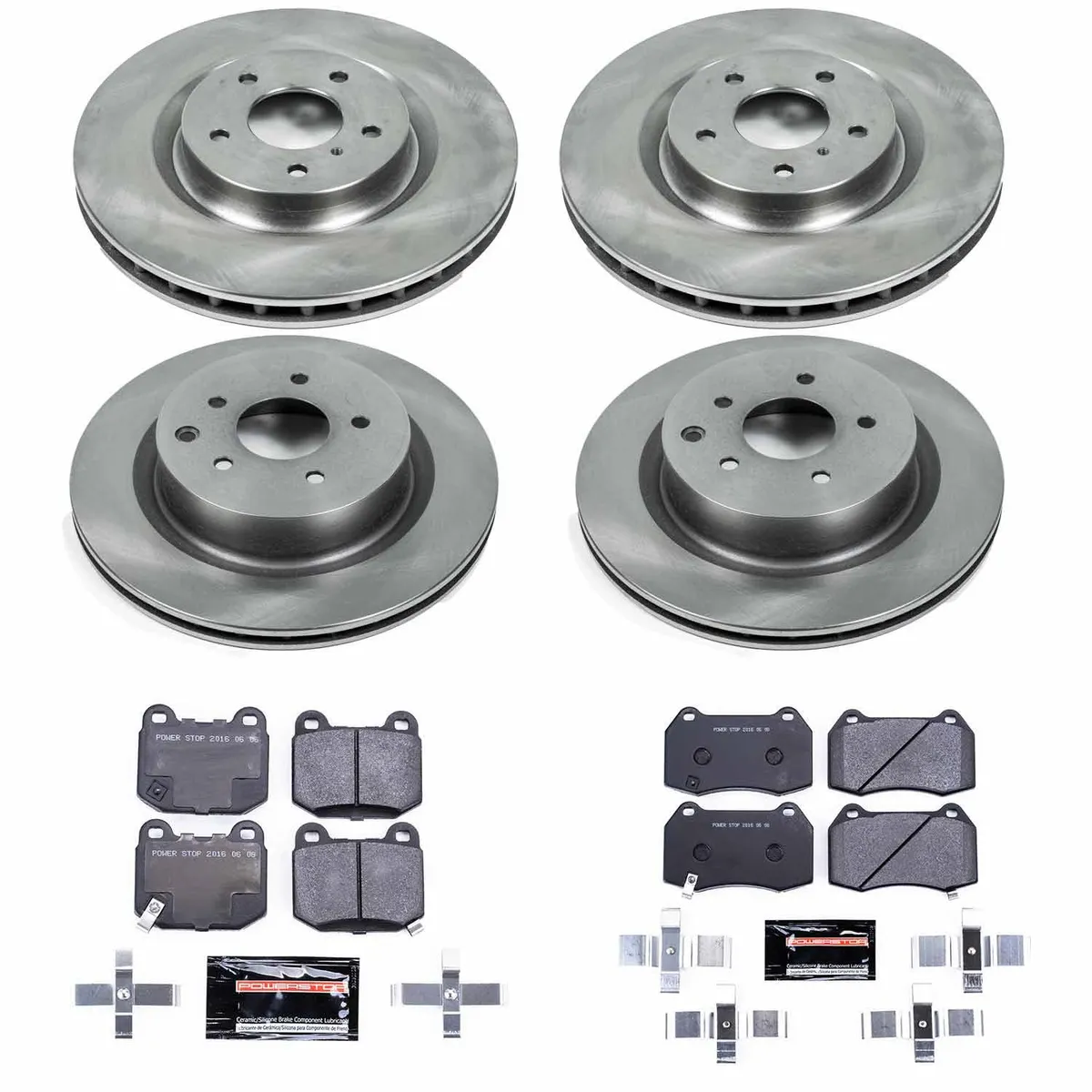 Track Day Spec Kit-Stage 2 Kit For Spec Racing Series/Advanced Track Day Enthusiasts: Rotors And Pads-For Use W/Race Tires product image
