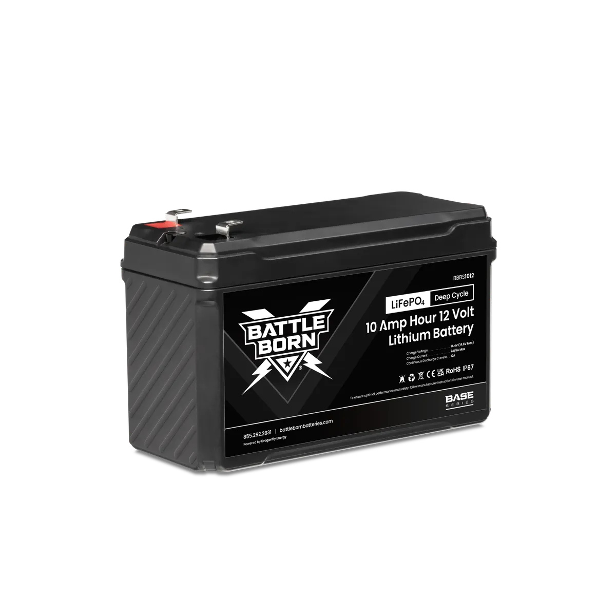 Battle Born 10ah 12v Lifepo4 Deep Cycle Battery (Base Series) product image