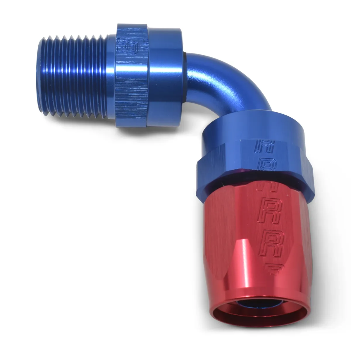 90 Deg. Full Flow Hose End #6 - 1/4 NPT product image