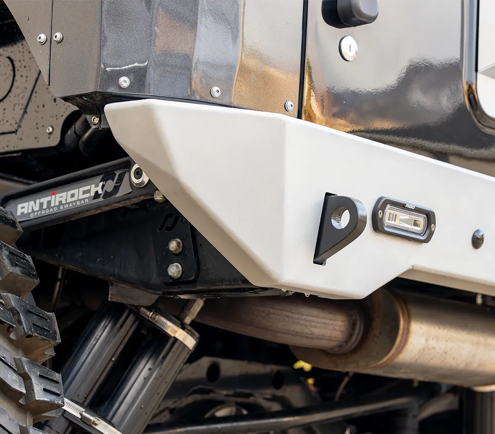 07c Wrangler Krawler Lite High Clearance Rear Bumper Raw product image