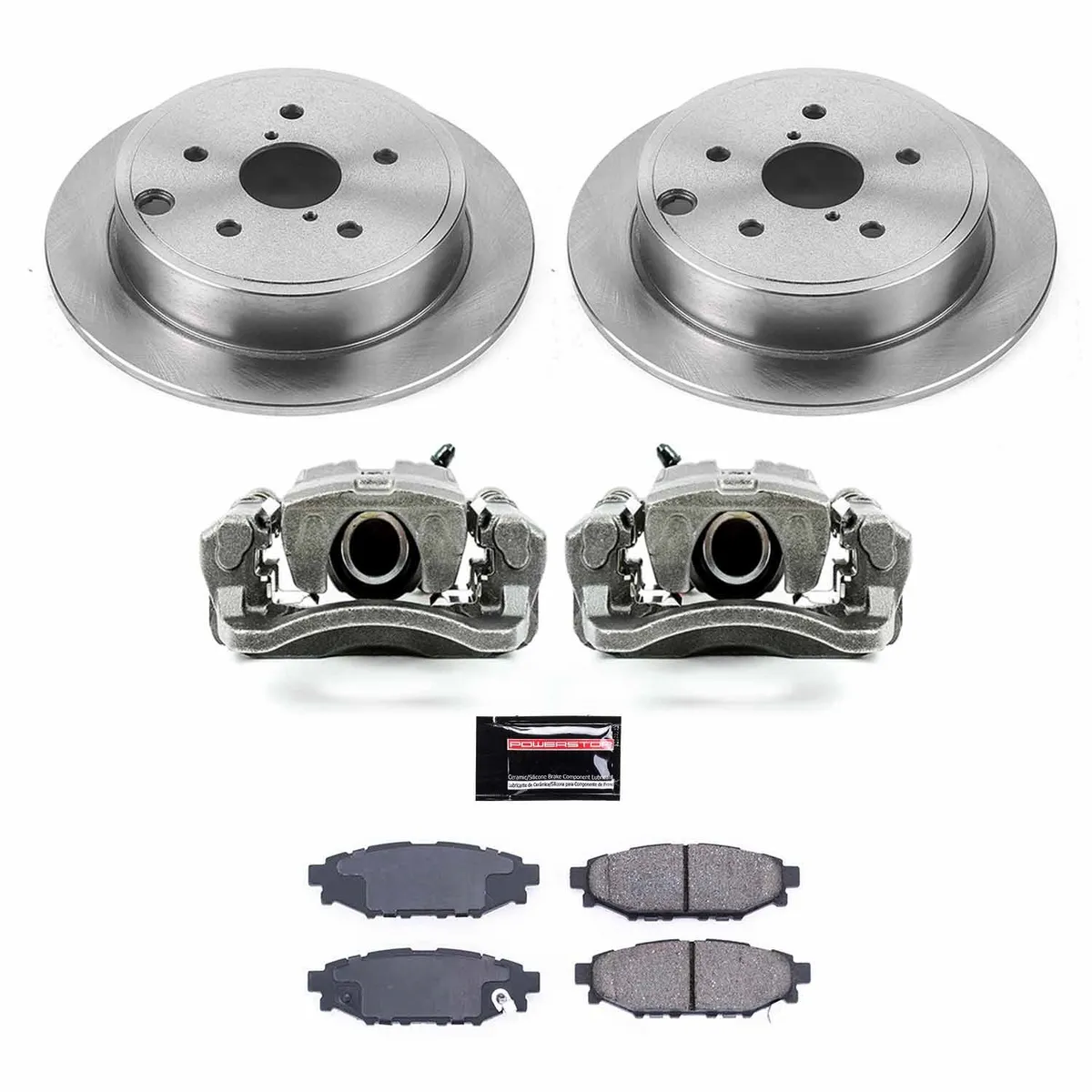 Z17 Direct Replacement Kit: Rotors; Ceramic Pads; Calipers product image