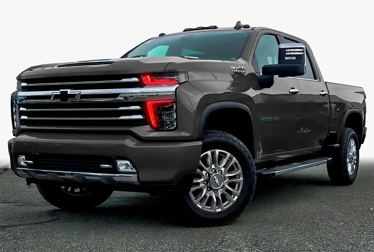 Oracle Lighting 2020-2021 Chevrolet Silverado HD 2500 3500 Colorshift Rgb+w Headlight DRL Upgrade Kit product image