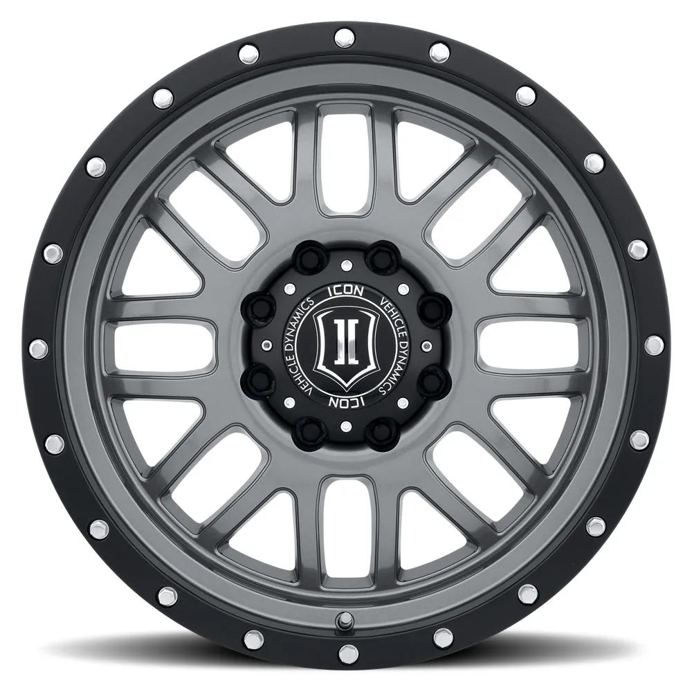 Alpha 20 x 9 Gun Metal 8 x 170 5in 0mm 125.2mm Load Rating 3700 Lbs product image