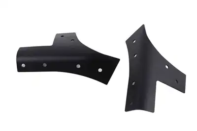 Kentrol Jeep JK Windshield Supports Pair 07-18 Wrangler JK Textured Black Kentrol