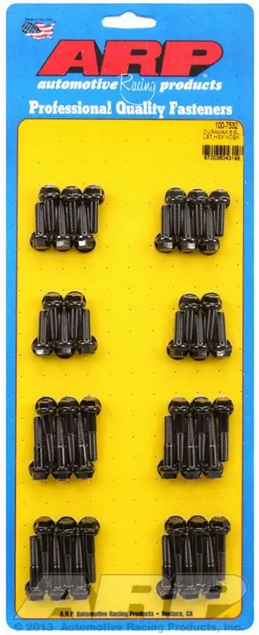 ARP Auto Racing Valve Cover Bolt Kit 6pt - Duramax 6.6L LB7