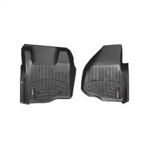Weathertech 2011 + Ford F-250/F-350/F450/F-550 Black Front FloorLiner Fits SuperCab and Super Crew