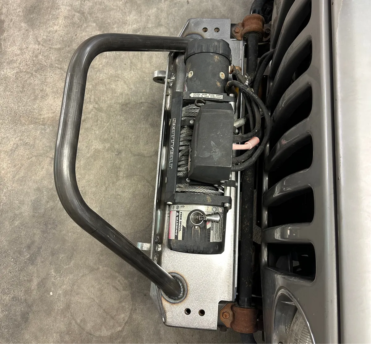 Front Diamond Series Stubby Bumper for Jeep TJ Wrangler (97-06) product image